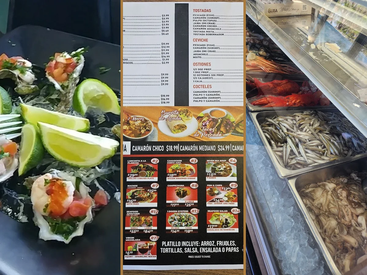 Seafood in Fontana